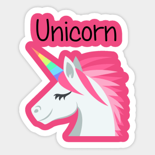 Uni Unicorn Sticker